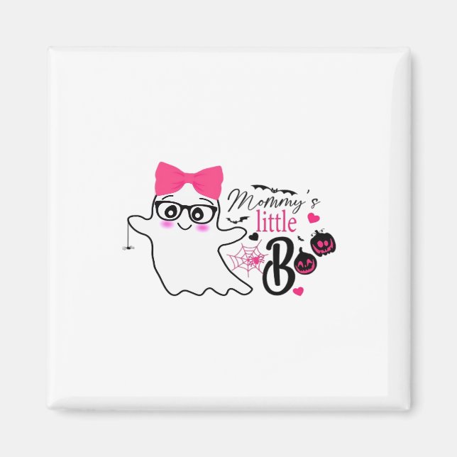 Mommy’s Boo Halloween Magnet (Front)