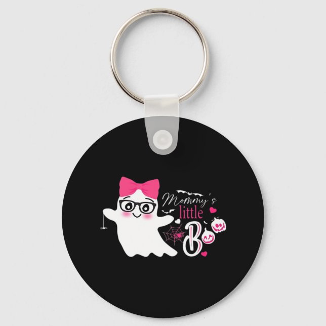 Mommy’s Little Boo Halloween  Keychain (Front)