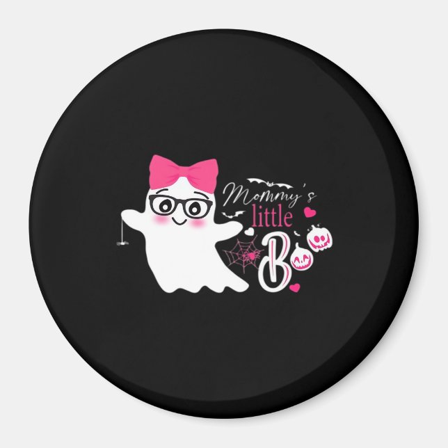 Mommy’s Little Boo Halloween  Magnet (Front)