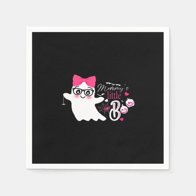 Mommy’s Little Boo Halloween  Napkin (Front)