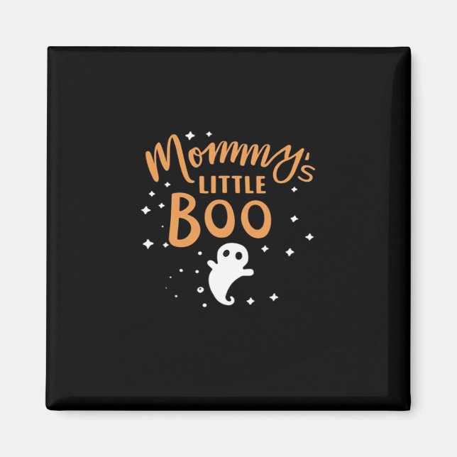 Mommy’s Little Boo - Happy Halloween Magnet (Front)
