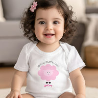 Mommy’s Little Lamb Baby Girl Pink Sweet Cute