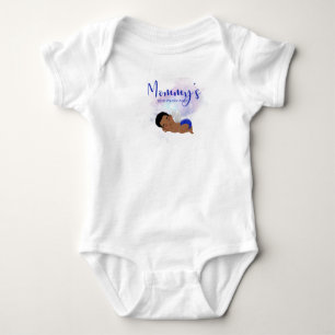 Mommy’s little warrior angel baby bodysuit 