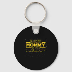 Mommy Shirt Gift For New Mommy, Mommy In The Galax Keychain