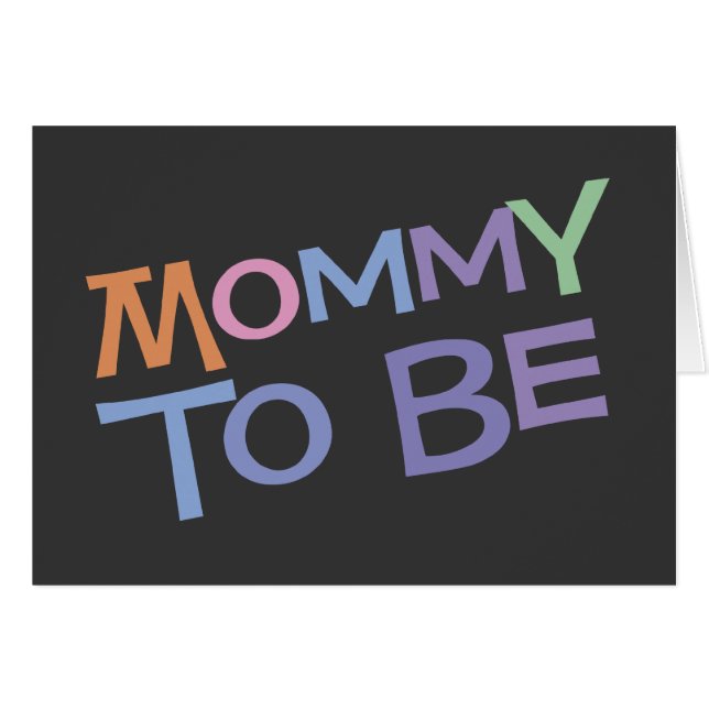 Mommy To Be (Front Horizontal)