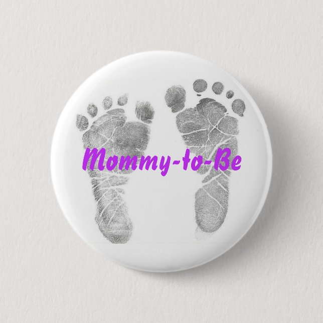 Mommy-to-Be 2 Inch Round Button (Front)