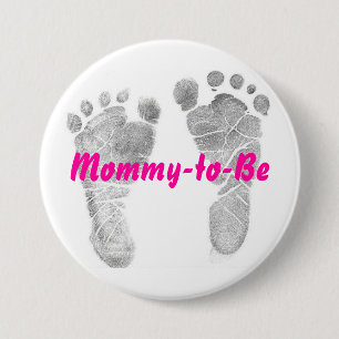 Mommy-to-Be 3 Inch Round Button