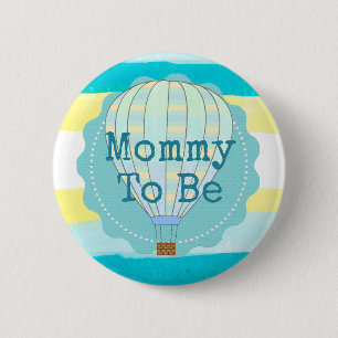 Mommy to be Baby Shower Button