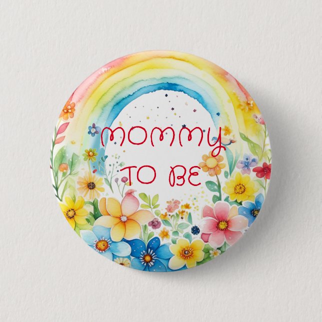Mommy to be | Baby Shower Button (Front)