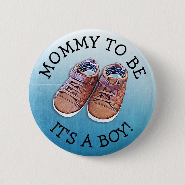 Mommy to be Baby Shower Button (Front)