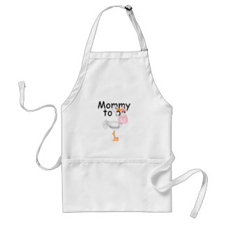 mommy to be. Maternity Stork Standard Apron