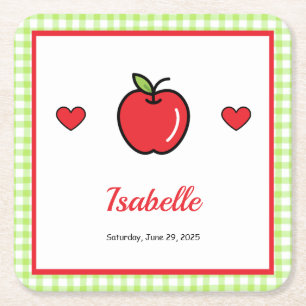 Mommy To Be Paper Coaster Personalized Baby Shower