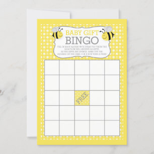 Mommy to Bee Baby Shower Baby Gift Bingo Game