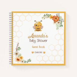 Mommy To Bee Baby Shower Party Guest Book