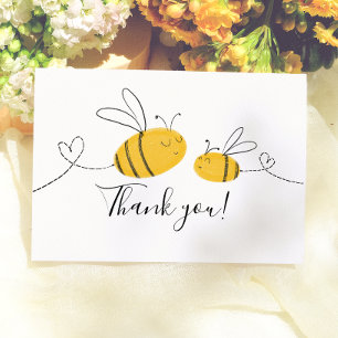 Mommy To Bee Baby Shower Script Thank You Card
