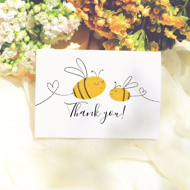 Mommy To Bee Baby Shower Script Thank You Card (Creator Uploaded)