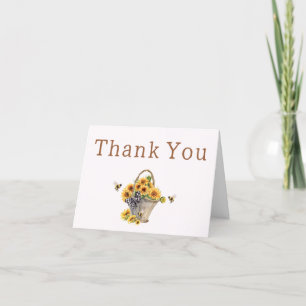 Mommy to Bee Baby Shower Thank You Card