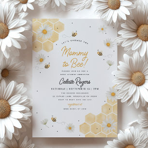 Mommy to Bee! Bee Baby Shower Invitation