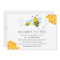 Mommy To Bee Chevron Baby Shower Invitation