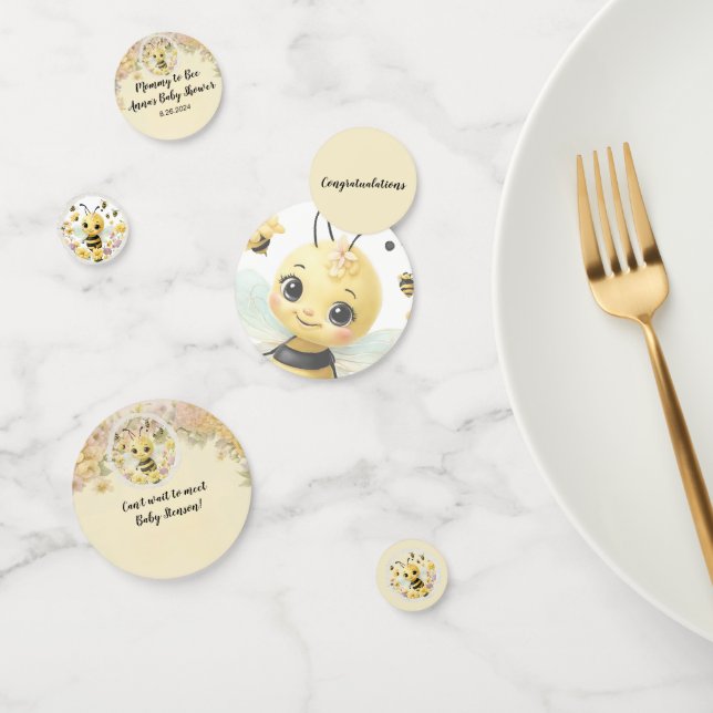 Mommy to Bee Confetti (Group)