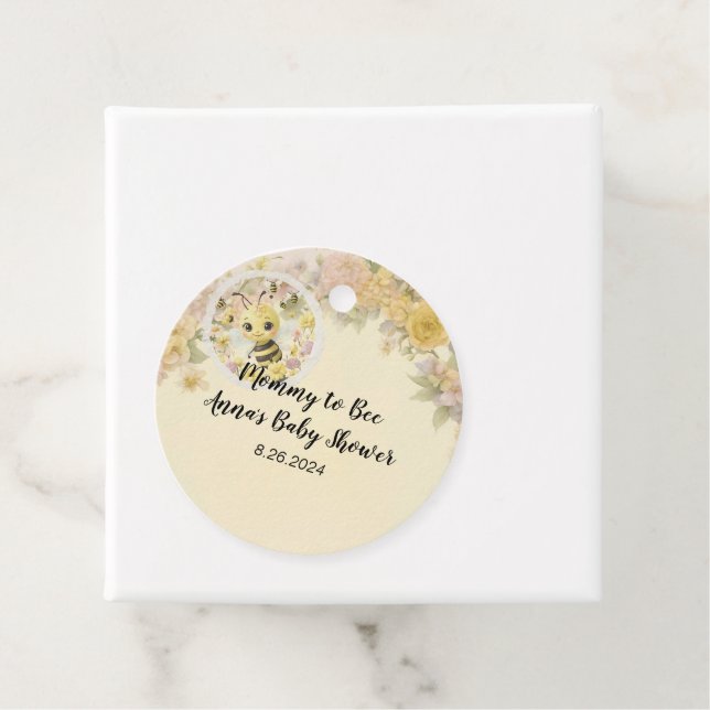 Mommy to Bee Favour Tags (In Situ)