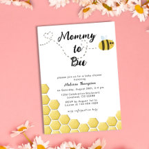 Mommy to Bee Gender Neutral Honeycomb Baby Shower
