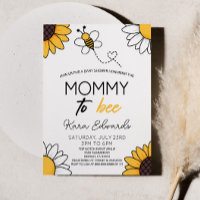 Mommy To Bee Honey Bumble Bee Baby Shower