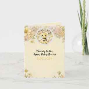 Mommy to Bee Invitation