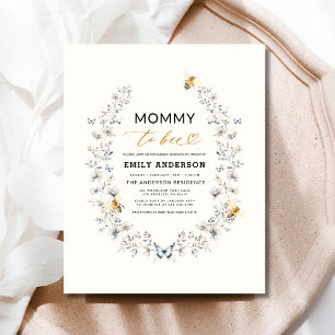 Mommy to Bee Wildflower Gender Neutral Baby Shower