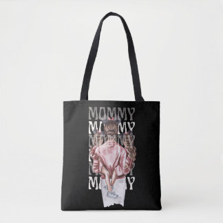 Mommy Tote Bag –Mother and Daughters Ilustration