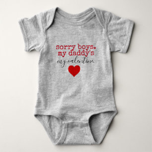 mommy valentine baby bodysuit