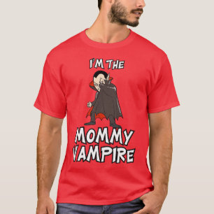 Mommy Vampire Halloween Matching Family Costume T-Shirt