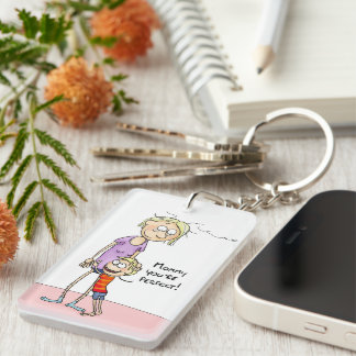 Mommy You're Perfect Keychain