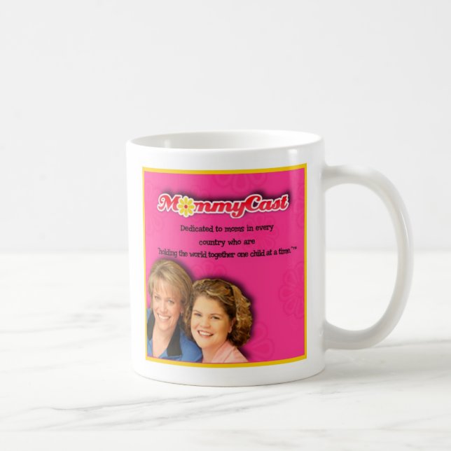 MommyCast Pink Mug (Right)
