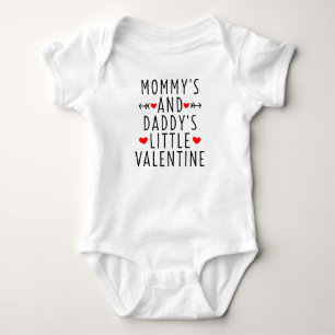 Mommy's and Daddy's Valentine Baby Bodysuit