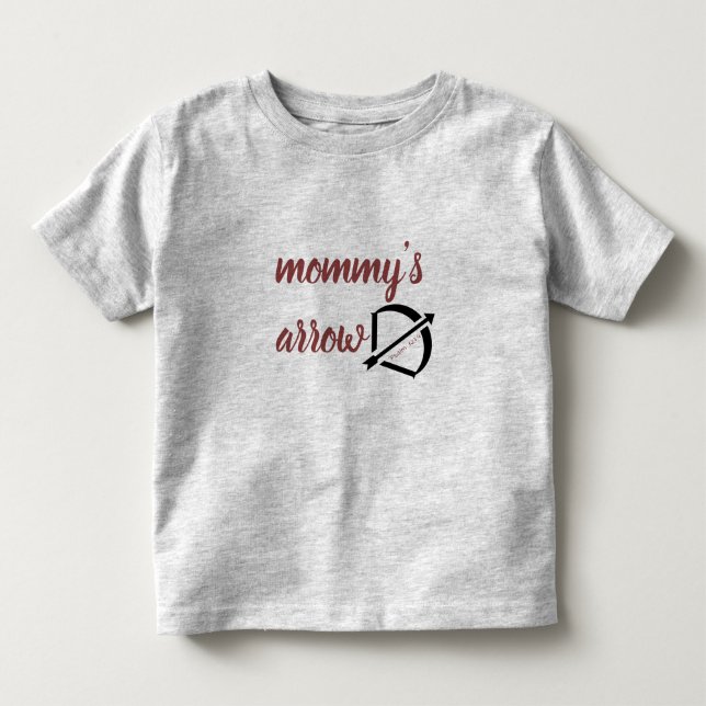 Mommy's Arrow Toddler T-shirt (Front)