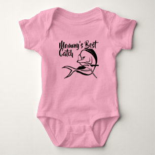 Mommy's Best Catch - Mahi Fishing Bodysuit