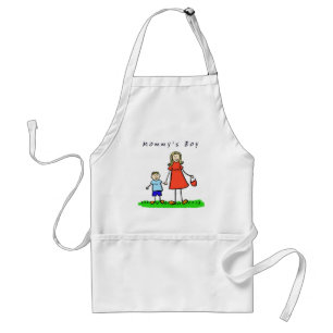 Mommy's Boy Apron (Blonde)