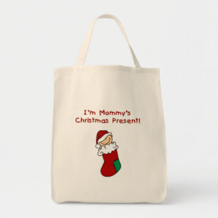 Mommy's Christmas Present T-shirts and Gifts Tote Bag