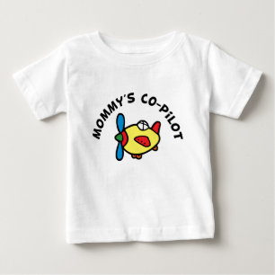 Mommy's Co-pilot Baby T-Shirt