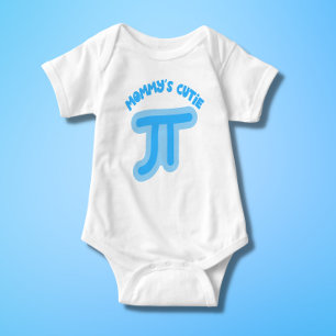 Mommy's Cutie Pi - Cute Pie Day Baby Bodysuit