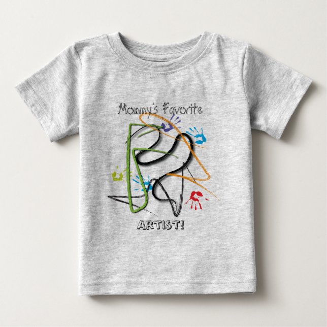Mommy's Favourite Artist Tee (Front)