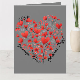 "Mommy's First Mother's Day"  Customizable  Card