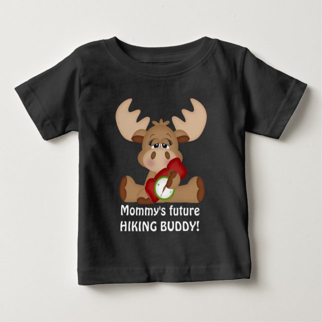 Mommy's Future Hiking Buddy t-shirt (Front)