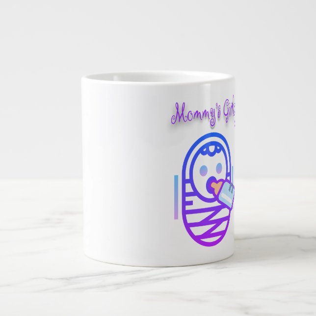 Mommy's Girl  - Jumbo Mug (Front)