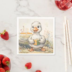 Mommy's Goose Bump Baby Shower Napkin