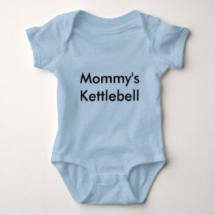 Mommy's Kettlebell Baby Bodysuit