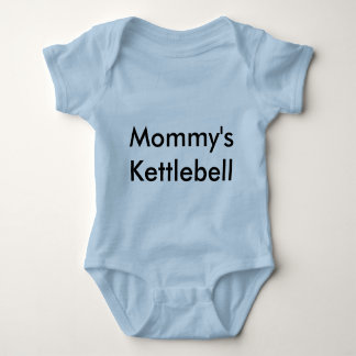 Mommy's Kettlebell Baby Bodysuit