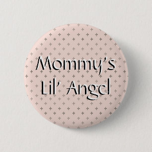 Mommy's Lil' Angel 2 Inch Round Button