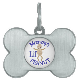 Mommy's Lil' Peanut Pet ID Tag